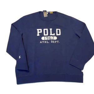 Polo Sporting Goods Navy Mens Crew Neck XL
